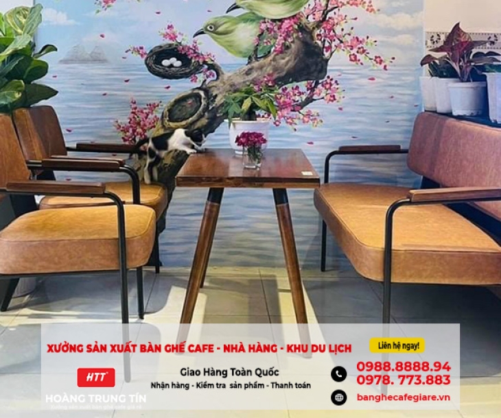 Bàn ghế sofa cafe giá rẻ tại Kiên Giang