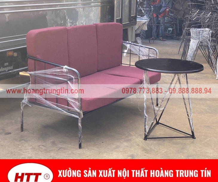 Nơi bán Bàn ghế sofa khung sắt giá xưởng tại Cần Thơ