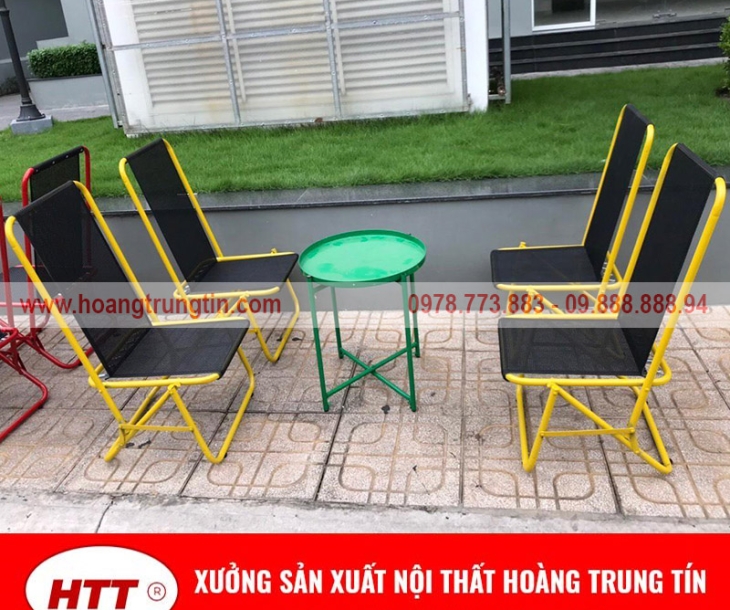 Những mẫu bàn ghế cà phê quán cóc hot nhất hiện nay tại Lâm Đồng