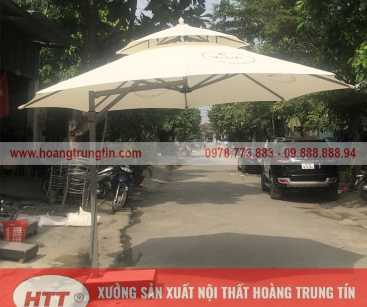 Xưởng dù che nắng giá rẻ uy tín tại Sóc Trăng - Hoàng Trung Tín