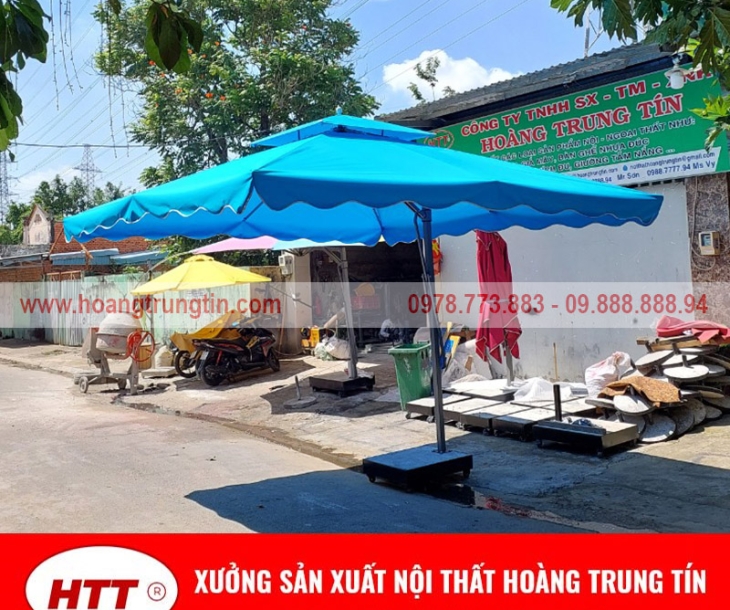 Xưởng Dù Hoàng Trung Tín tại Tiền Giang: Nghệ thuật của Ánh sáng và Bóng mát trên bầu trời miền sông nước