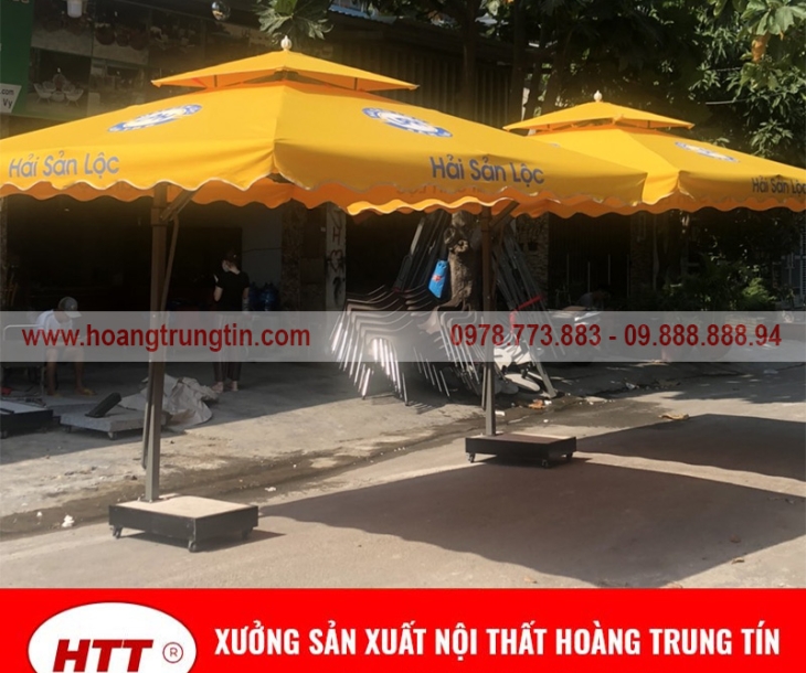 Thanh lý - Cung cấp - Sản xuất Dù che nắng tại Vĩnh Long