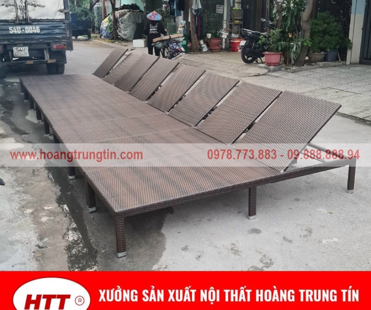 Giường tắm nắng tại Sóc Trăng