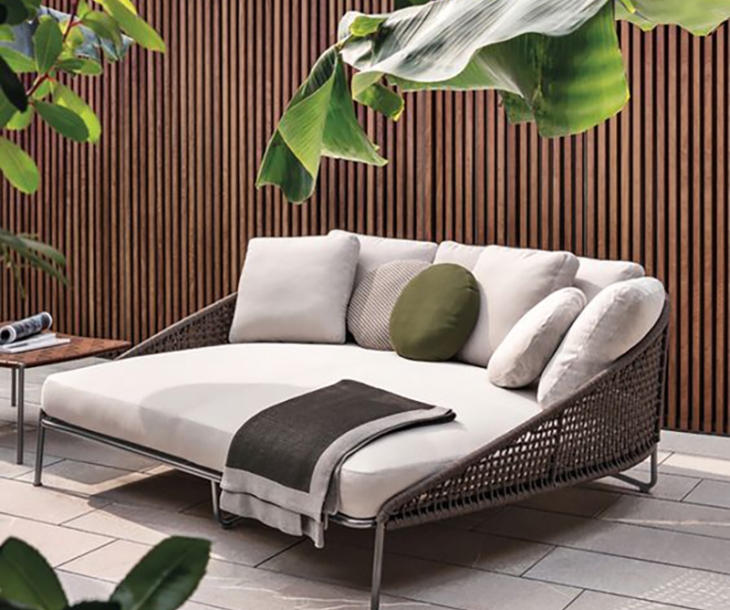 Bàn ghế sofa nhựa giả mây