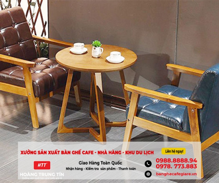 Bàn ghế gỗ cà phê - Sự lựa chọn hoàn hảo cho không gian đẹp và tiện ích