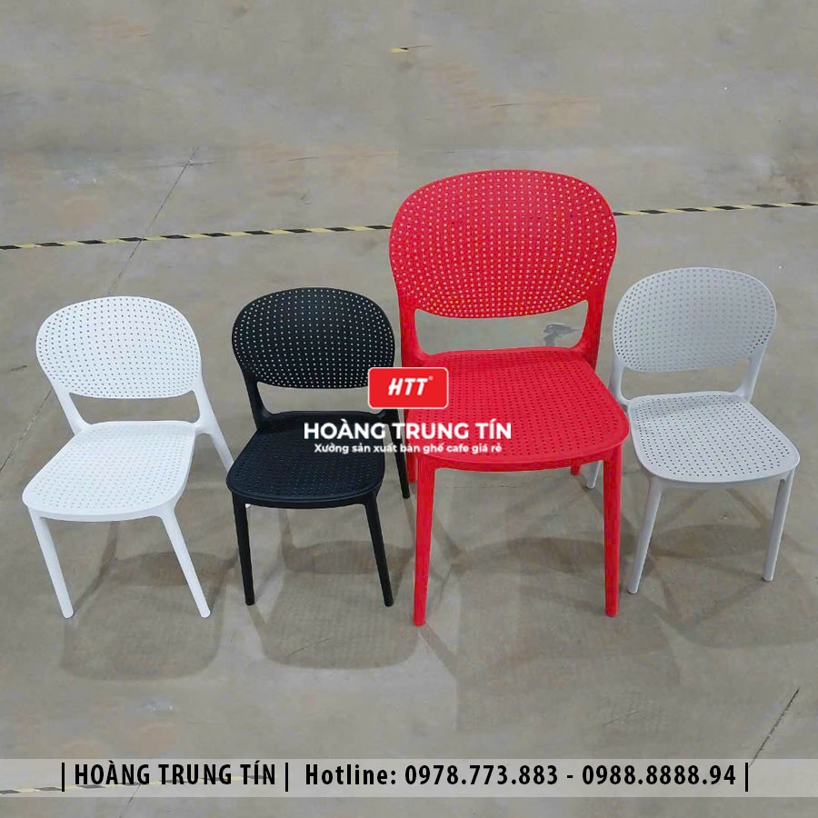 Ghế nhựa đúc nguyên khối nhập khẩu HTT16