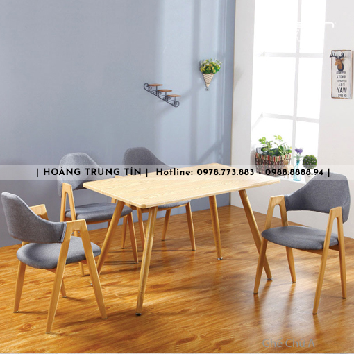 Hoàng Trung Tín - Xưởng sản xuất bàn ghế gỗ tại TP.HCM