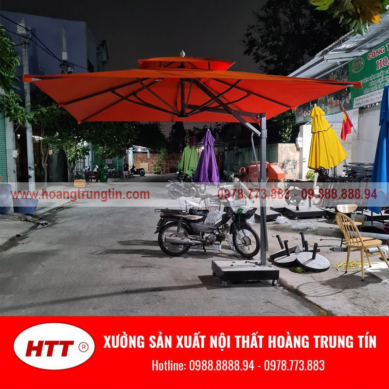 dù lệch tâm vuông 03