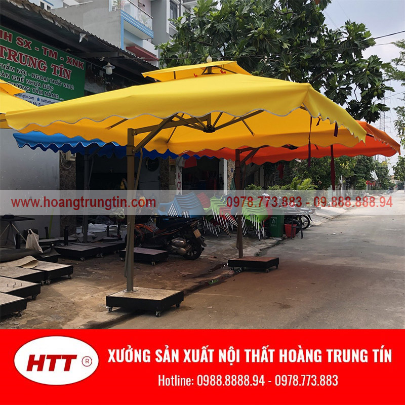 dù lệch tâm vuông 09 giá rẻ tại Trà Vinh