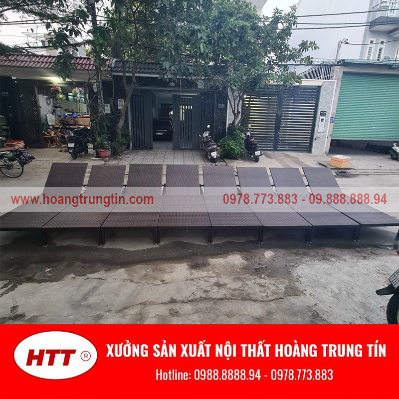 HOÀNG TRUNG TÍN - Đa dạng các kiểu giường tắm nắng tại Tiền Giang