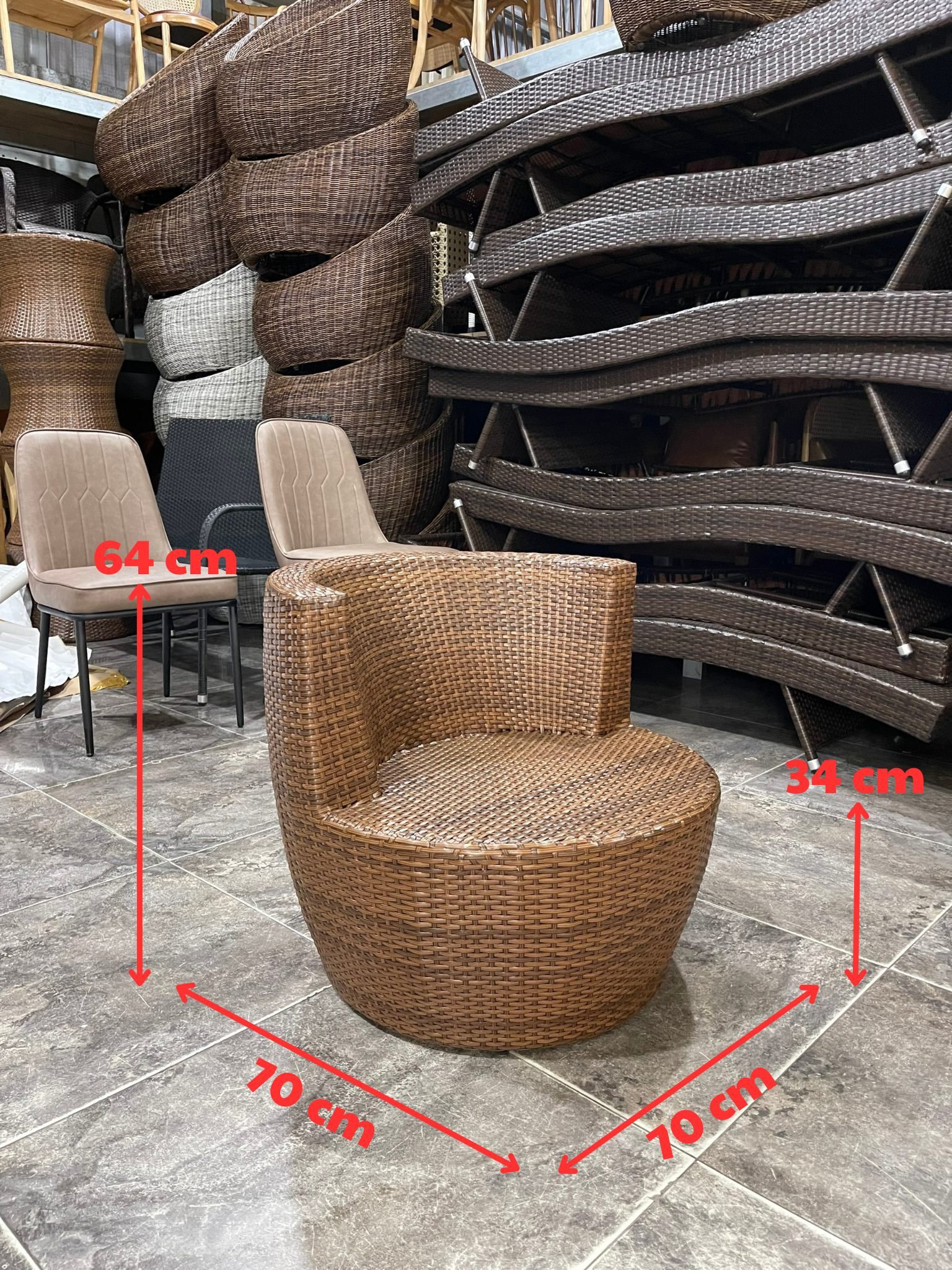Thanh Lý Bộ Bàn Ghế Sofa Mây Nhựa Ngoài Trời Màu Giả Gỗ – Hàng Mới Giá Tại Xưởng