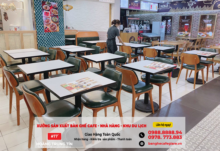 HOÀNG TRUNG TÍN - mẫu bàn ghế nhà hàng tại Kiên Giang giá rẻ