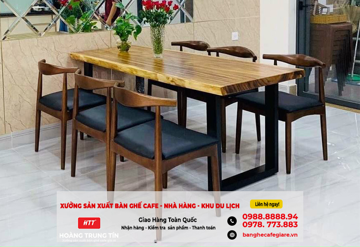 HOÀNG TRUNG TÍN - mẫu bàn ghế nhà hàng tại Đắk Lắk giá rẻ