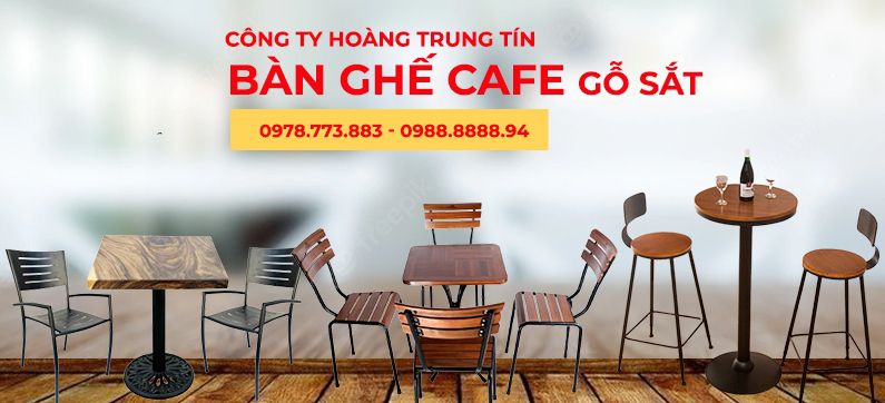 Nội Thất Hoàng Trung Tín – Xưởng bàn ghế cafe chân sắt hàng đầu miền Nam