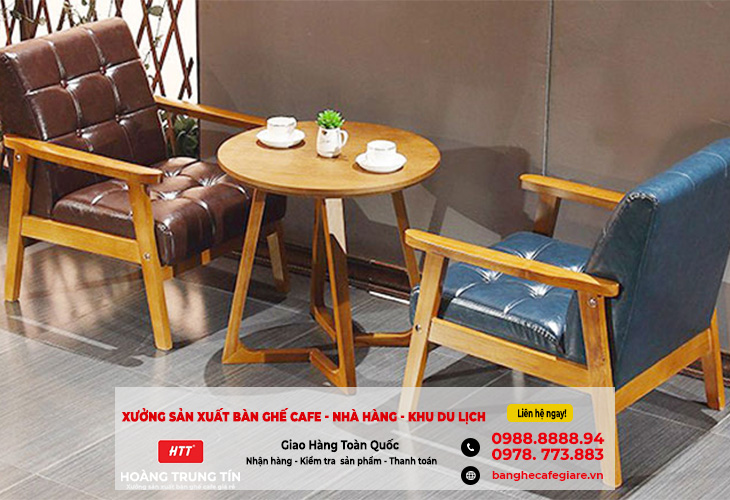 Bàn ghế gỗ cà phê là gì?