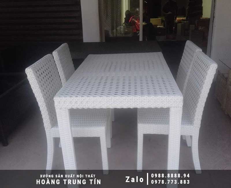 Bộ bàn ghế nhà hàng quán ăn HTT-17